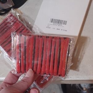 New Red Hair Rollers Set
